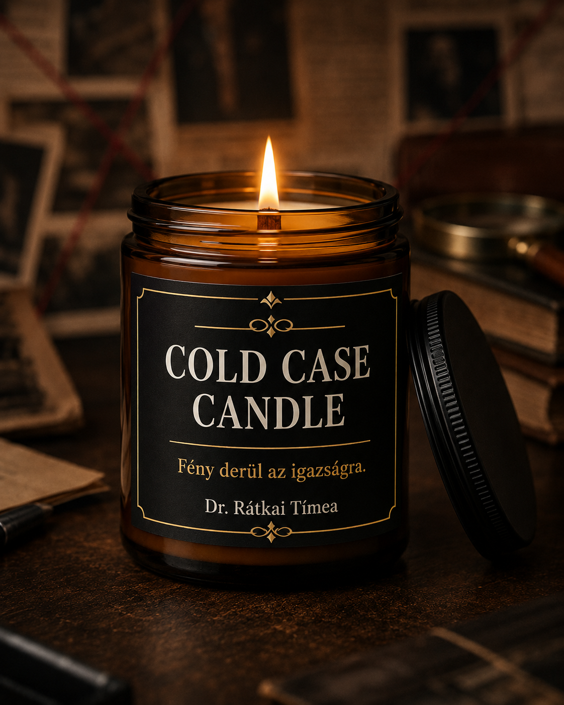 Cold Case gyertya